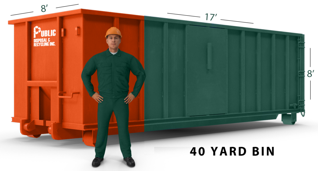 40 yard bin rental in Vaughan